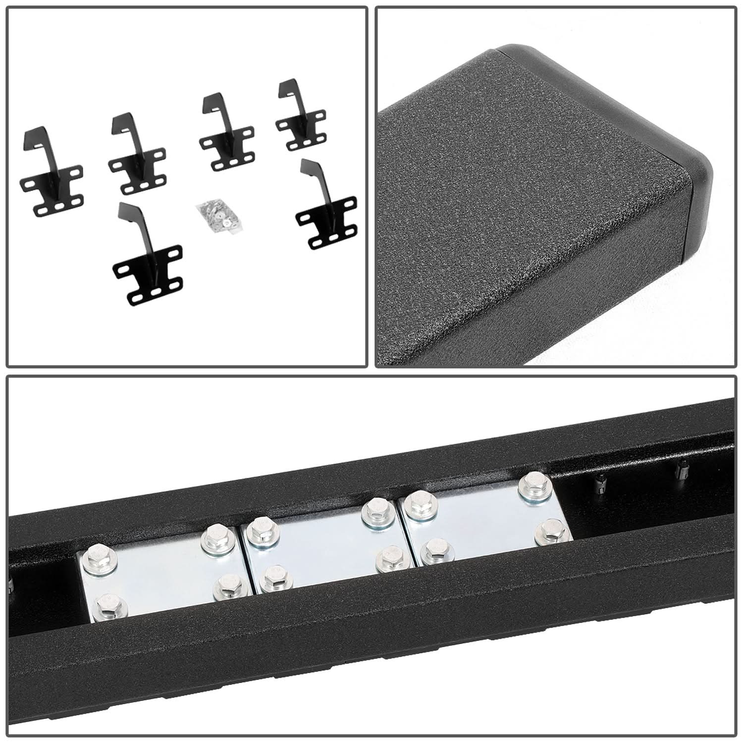 2019-2020 Dodge Ram 1500 Crew Cab 5" Nerf Bars with Honeycomb Pads