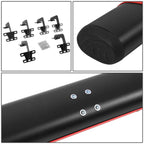 2019-2020 Dodge Ram 1500 Crew Cab 5" Nerf Bars - Black/Red
