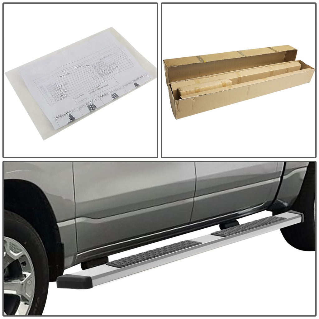15-20 Ford F-150 / 17-20 F-250 F-350 5.5" Nerf Bar Extended Cab Chrome