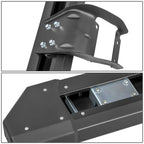2022-2023 Ford F-150 SuperCrew Cab Black Nerf Bar Step Bar