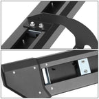 2019-2022 Silverado Crew Cab Black Nerf Step Bars