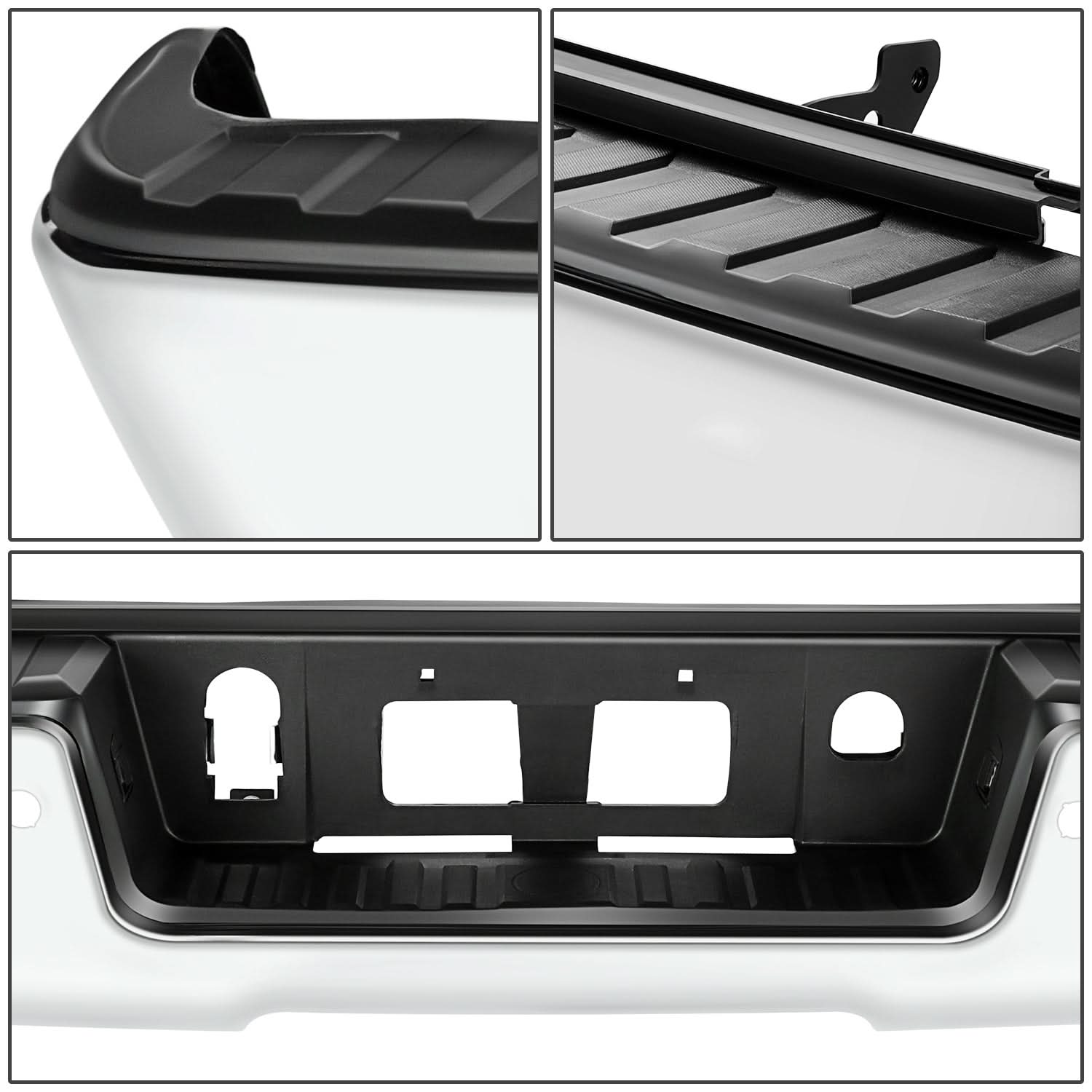 14-19 Chevrolet Silverado 1500 Rear Step Bumper - Chrome
