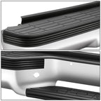 92-99 Chevrolet Suburban Chrome Rear Step Bumper with Strip Hole