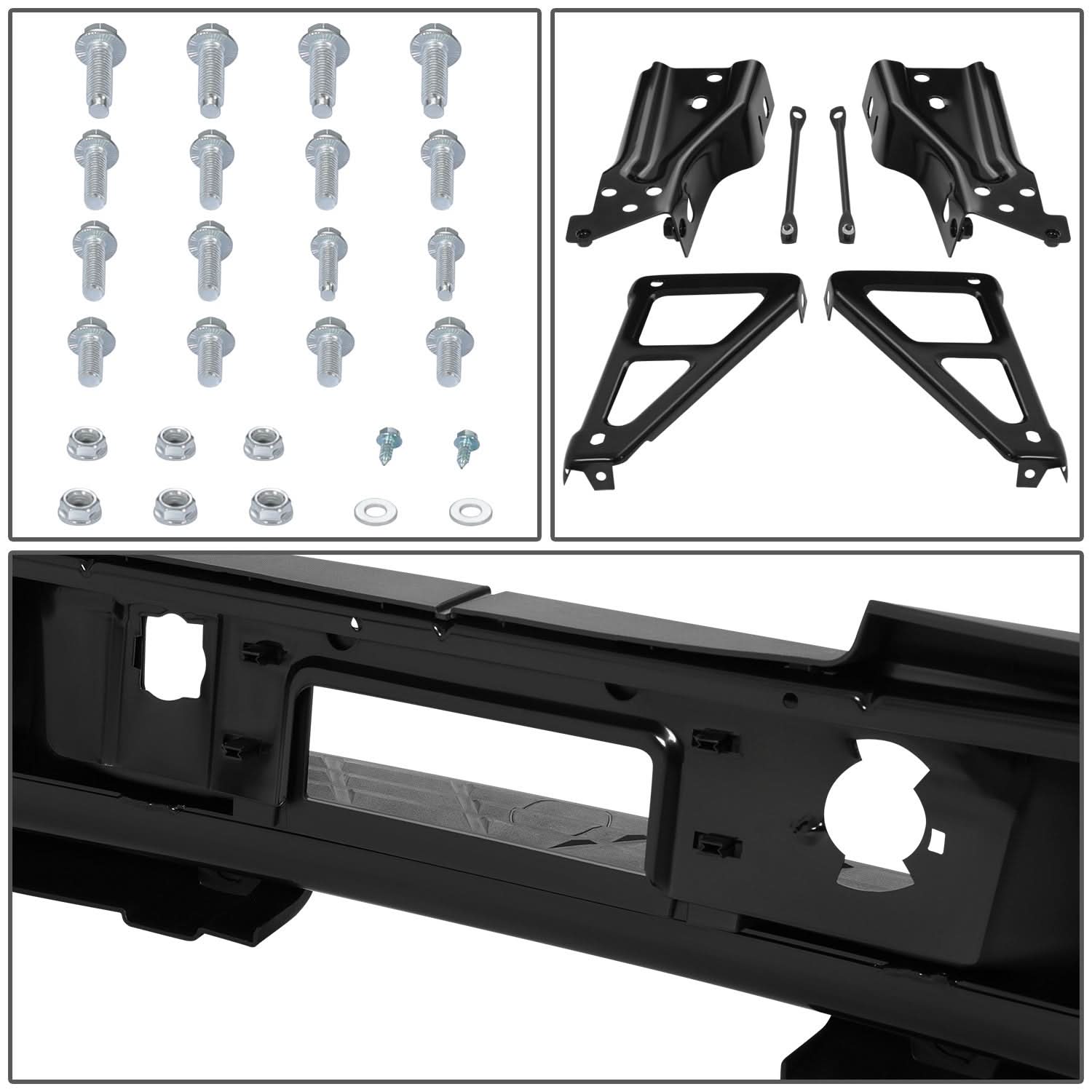 07-10 Chevrolet Silverado/GMC Sierra 2500/3500 HD Rear Step Bumper