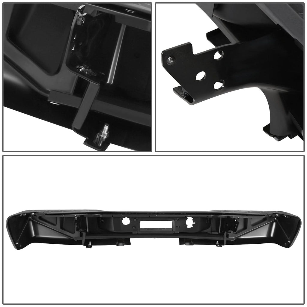 07-13 Chevrolet Silverado GMC Sierra 1500 Rear Step Bumper Steel