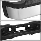 2011-2014 Chevrolet Silverado GMC Sierra 2500HD 3500HD Rear Step Bumper Chrome