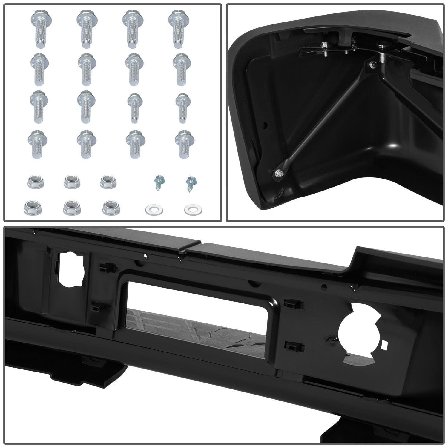2011-2014 Chevrolet Silverado GMC Sierra HD Rear Step Bumper