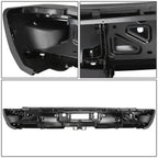 15-19 Silverado Sierra 2500 3500 Rear Step Bumper w/ Sensor Hole & Hitch