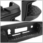 15-19 Silverado Sierra 2500 3500 Rear Step Bumper with Hitch