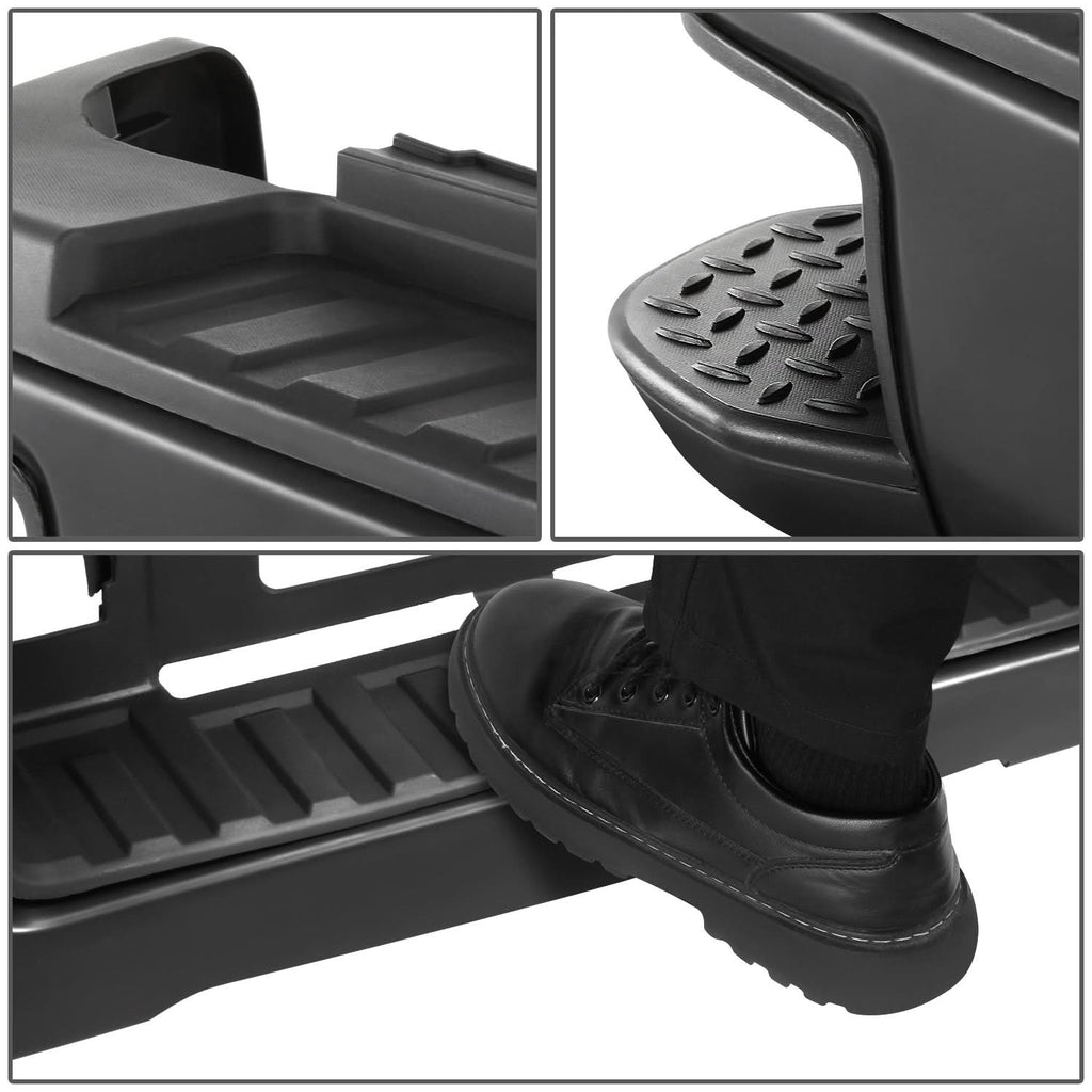 15-19 Silverado Sierra 2500 3500 Rear Step Bumper with Hitch