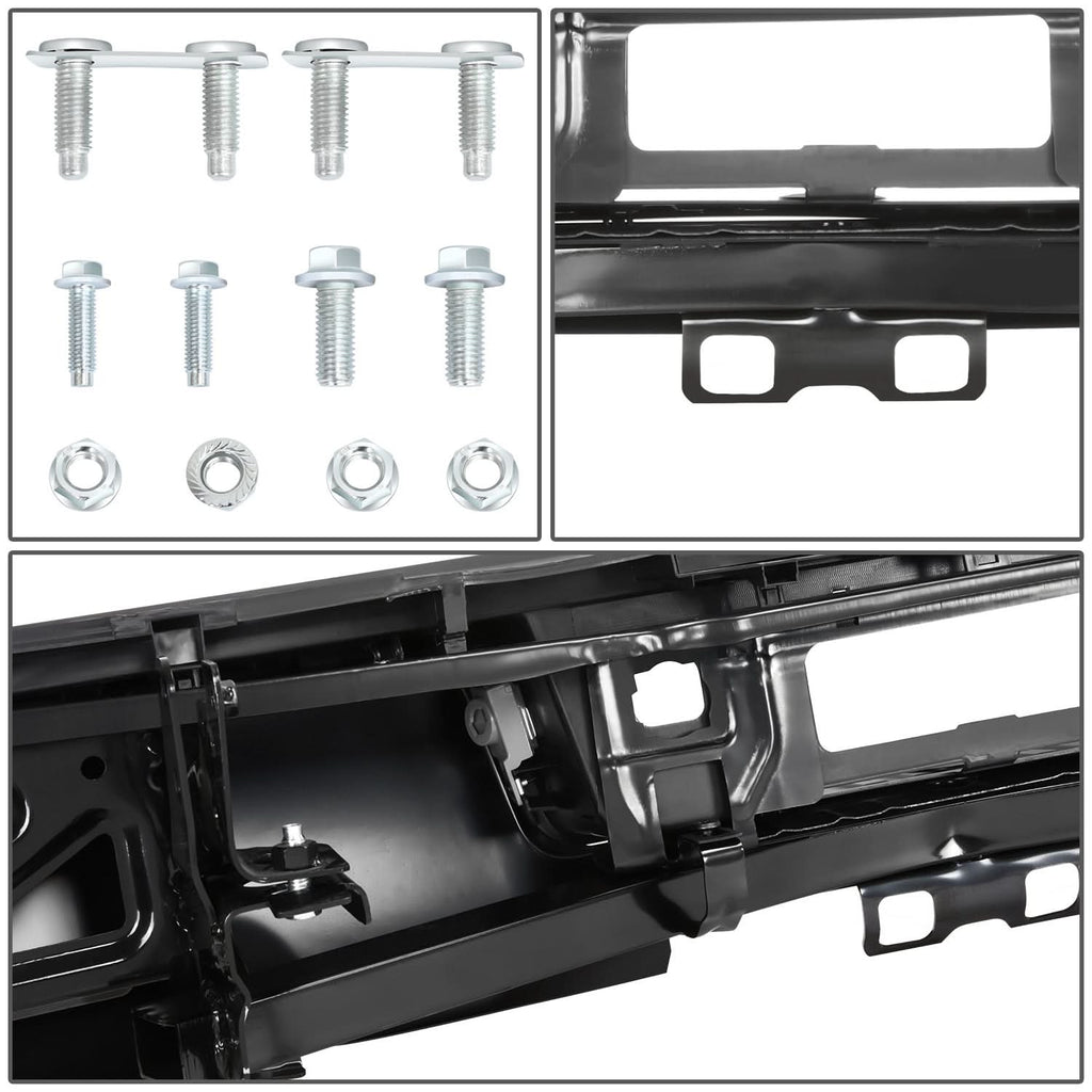 15-19 Silverado Sierra 2500 3500 Rear Step Bumper with Hitch