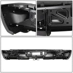 15-19 Silverado Sierra 2500 3500 Rear Step Bumper with Hitch