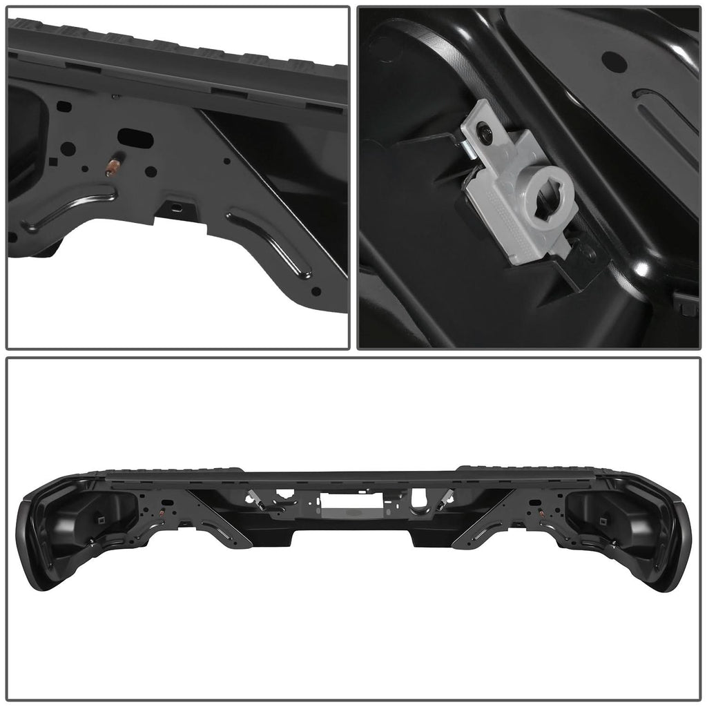2019-2023 Chevrolet Silverado GMC Sierra Corner Step Rear Bumper