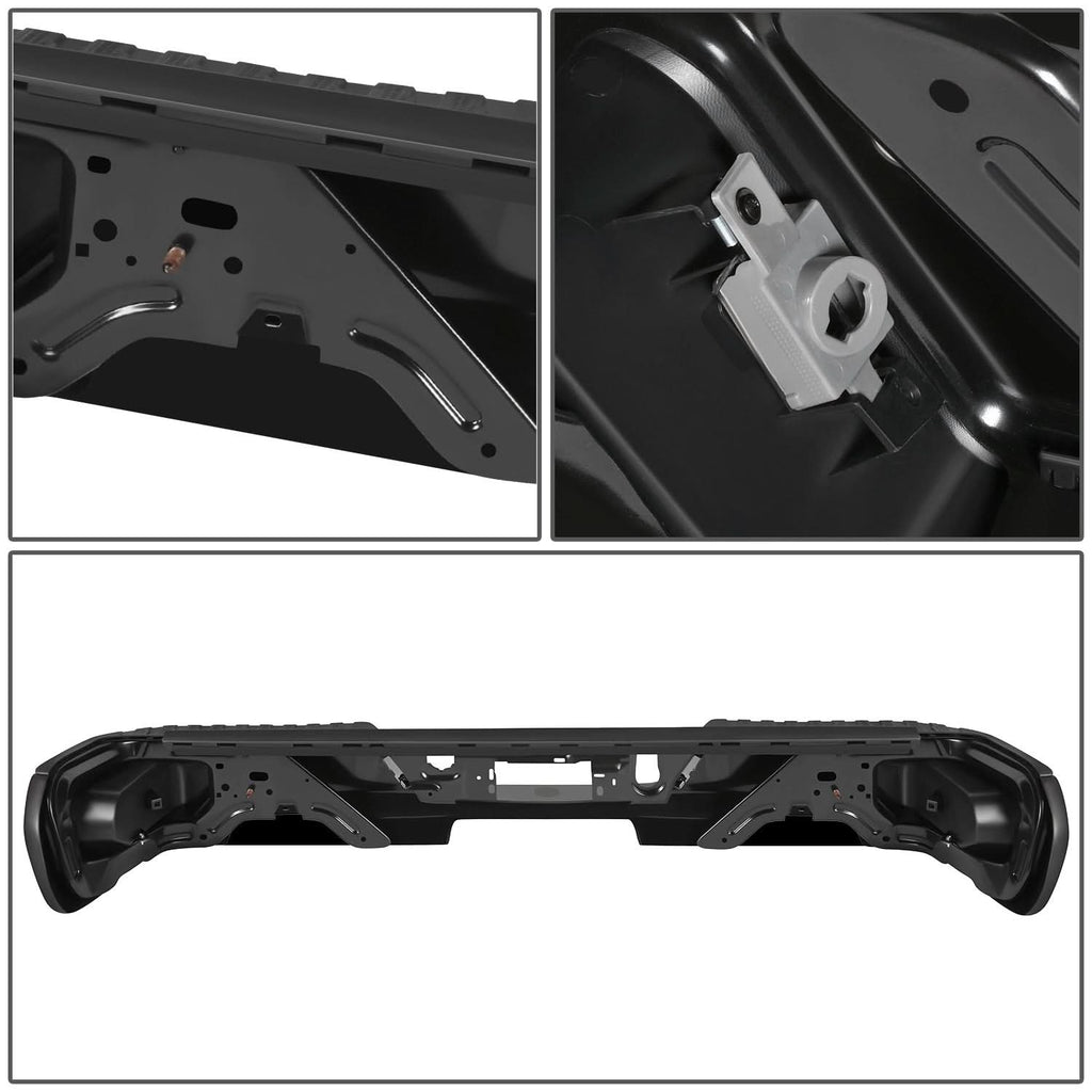 2019-2023 Chevrolet Silverado GMC Sierra 1500 Corner Step Rear Bumper