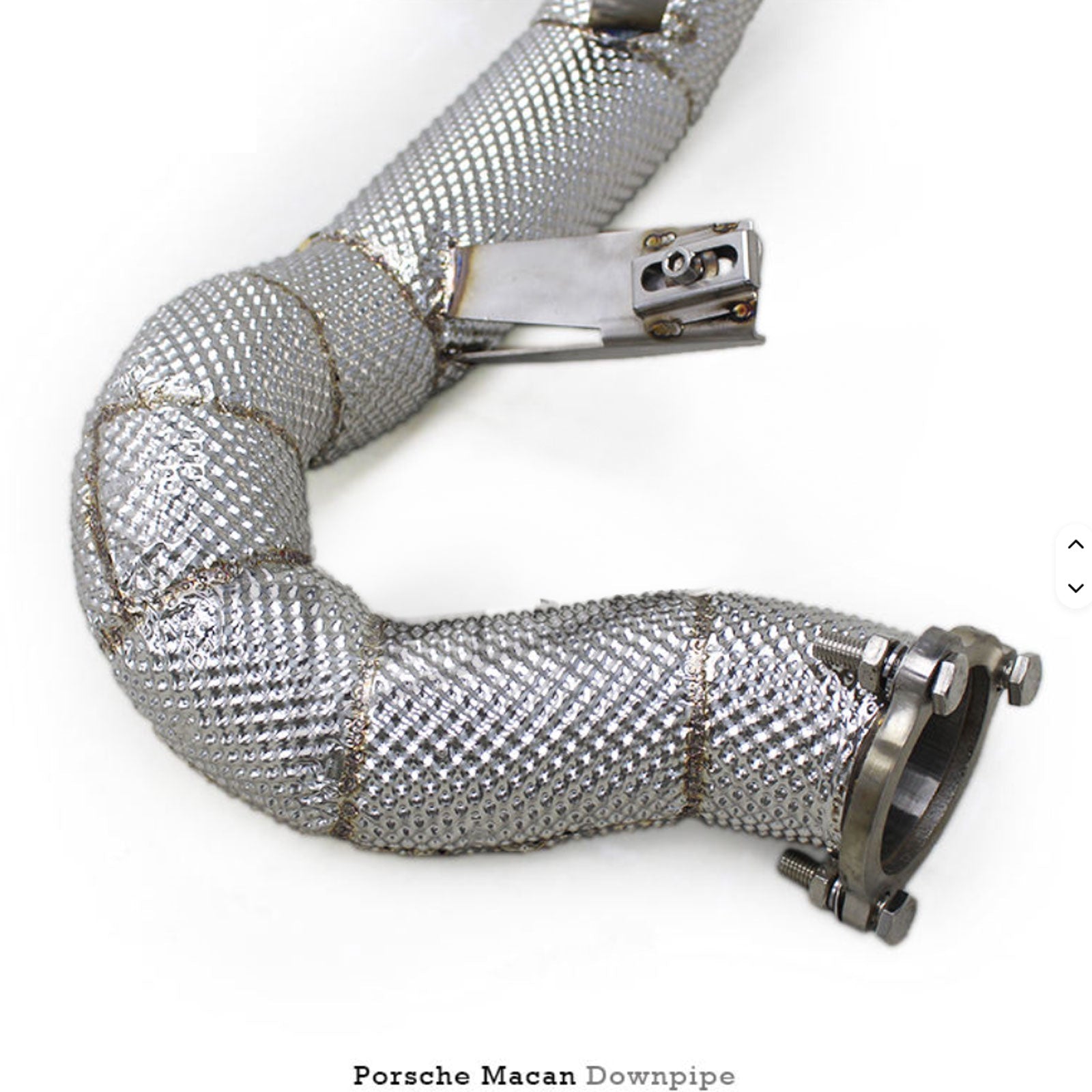 Straight Free Flow Stainless Steel Down Pipes for Porsche Macan Turbo GTS 3.6T - Bull Boost Performance