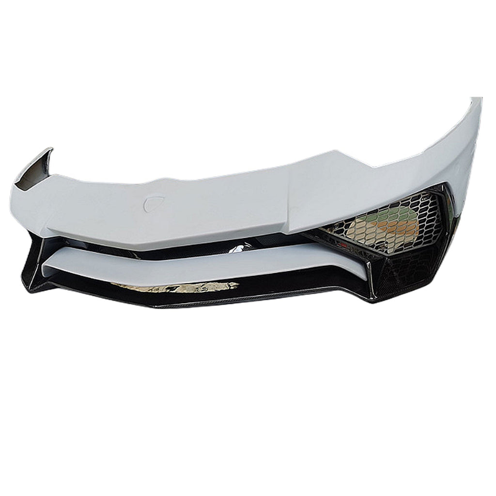 LP750 SV Style Semi Carbon Fiber Front Bumper for Lamborghini Aventador LP700 LP720 Upgrade - Bull Boost Performance