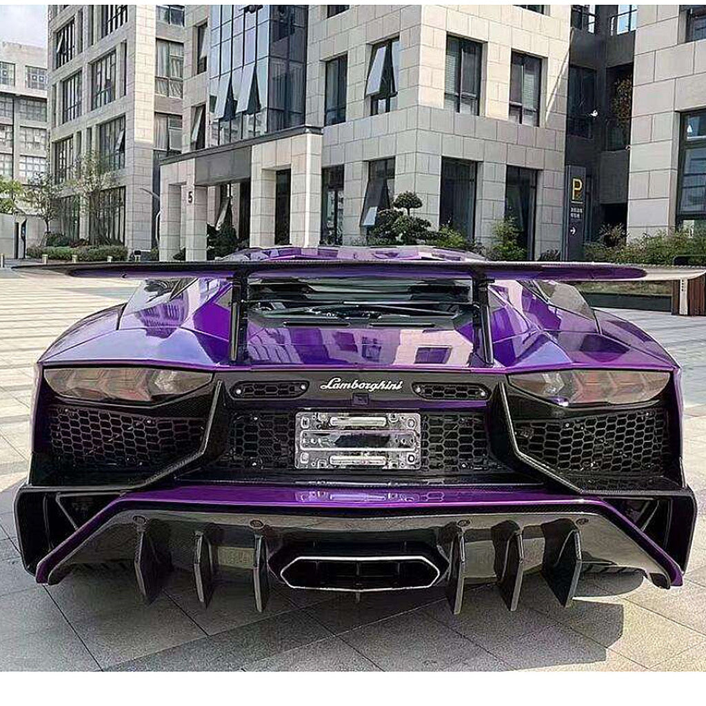 SV Style Partial Dry Carbon Fiber Body Kit for Lamborghini Aventador LP700 LP720 - Bull Boost Performance