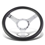 Banjo Style Leather Steering Wheel