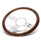 Banjo Style Wooden Steering Wheel T2 Style