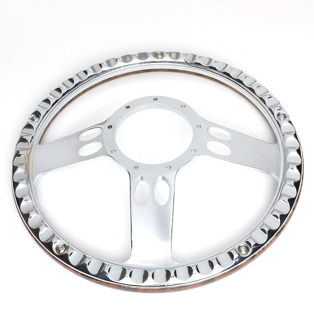 Banjo Style Wooden Steering Wheel T2 Style