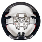 2018-2023 Ford Mustang V1 Steering Wheel w/ Red Stitching Carbon Fiber