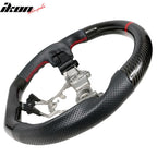 2015-2021 Subaru WRX & STI Steering Wheel Matte CF + Perf Leather