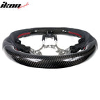 2015-2021Â WRX & STI CF Perforated Leather Red Stitch Steering Wheel