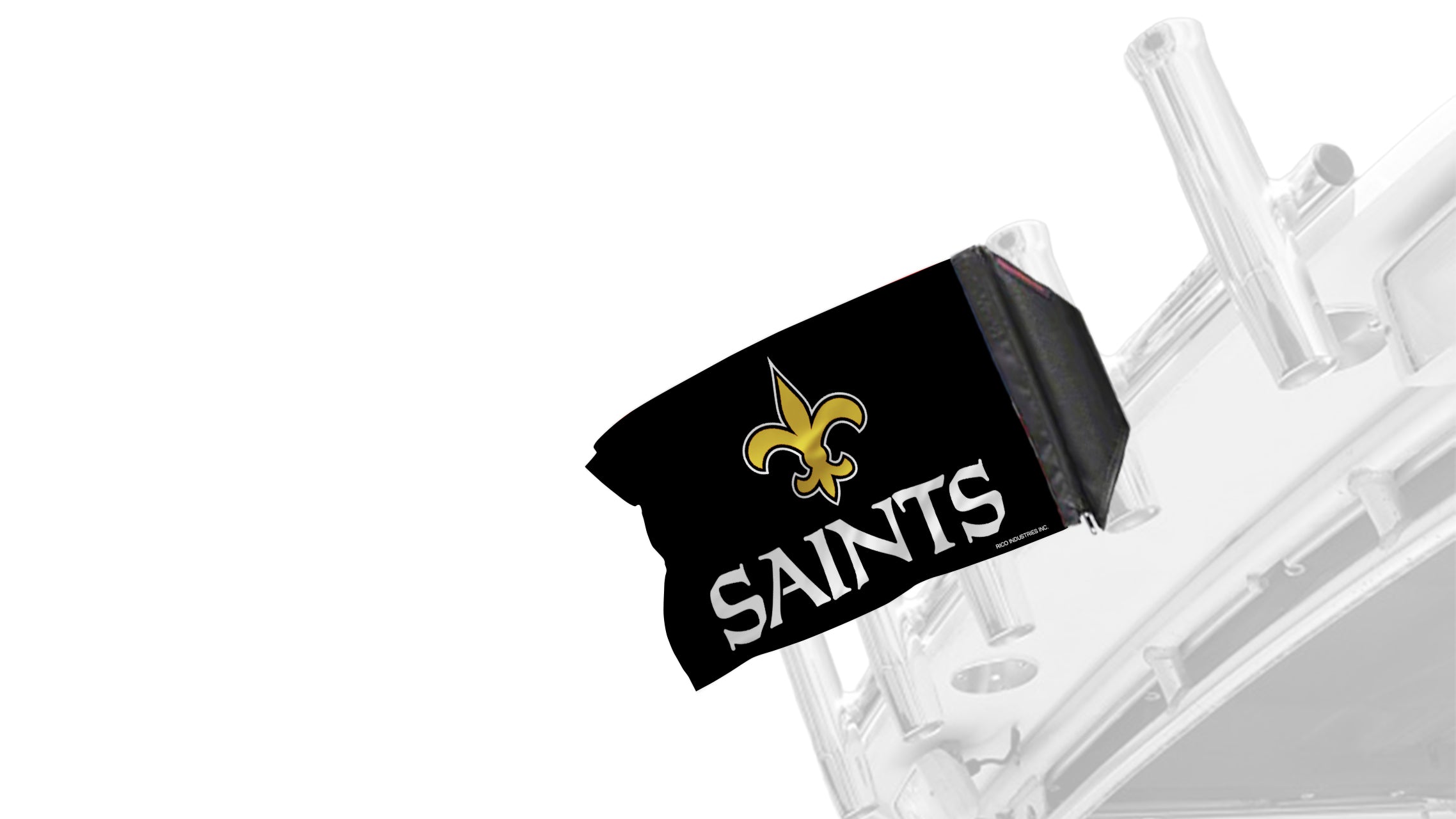 New Orleans Saints 11"x17" Forever Wave Flag for Boats