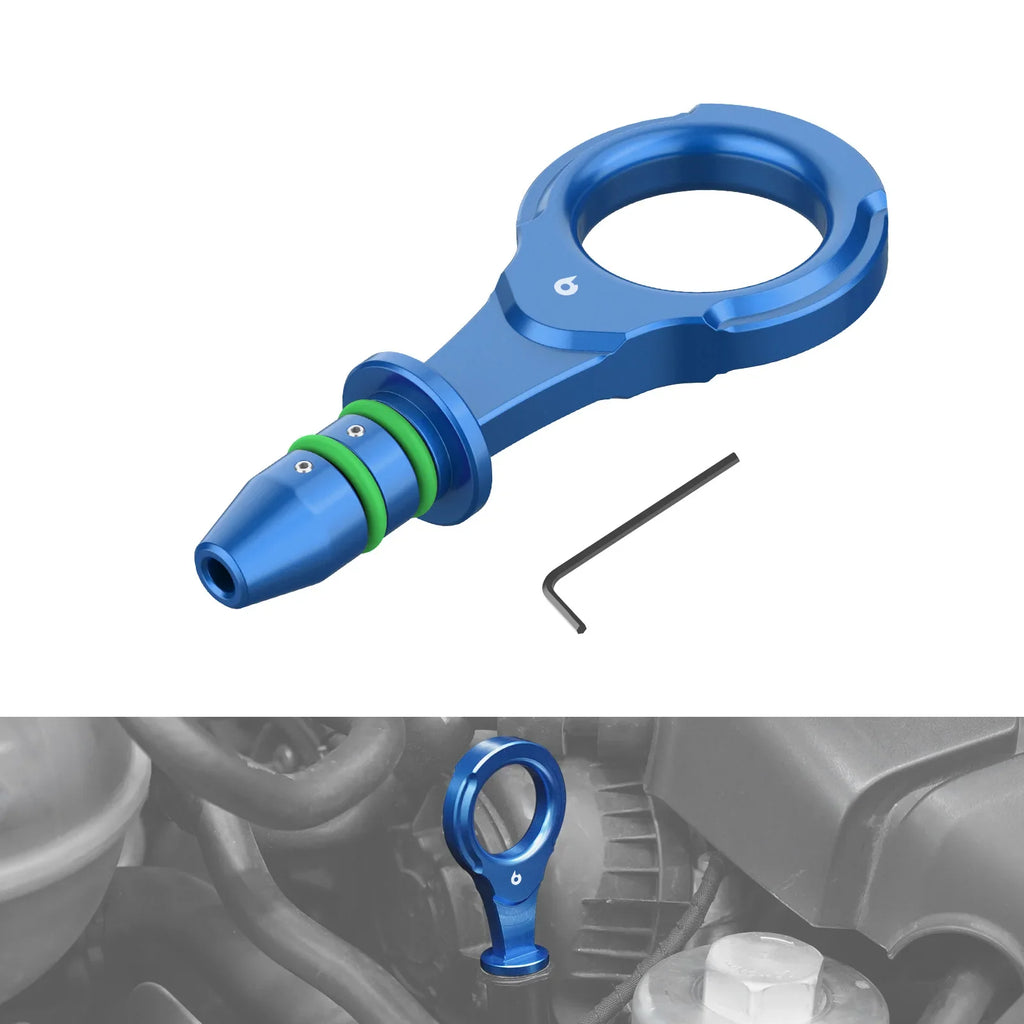 VW Golf MK7 / MK8 GTI R, Audi A3 / S3 / TT / Q3, SEAT Leon Cupra & Skoda Octavia vRS Billet Aluminium Oil Dipstick Handle for EA888 Gen 3 1.8 / 2.0 TSI (2013 - Up)