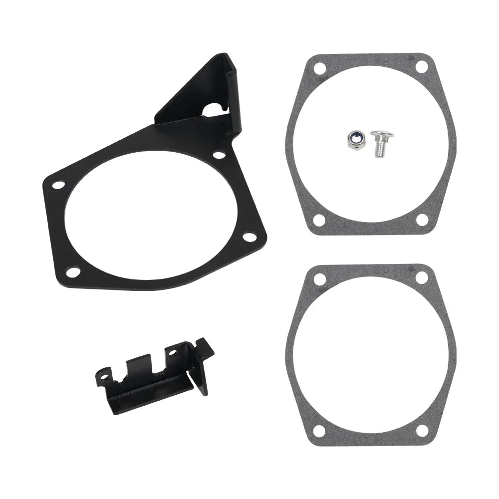 LS / LS2 / LS3 / LS6 / LS7 Engine 4-Bolt Throttle Cable Bracket for 92mm - 102mm Intake Manifolds (Replaces 81012 / 81042 / 81001 / 81002 / 81003 / 81007 / 81043 / 81044)