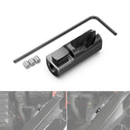VW Golf MK7 / e-Golf / Passat / Sportsvan Billet Aluminum Bonnet Cable Buckle / Hood Release Latch (LHD Only / Replaces 5G1823531C)