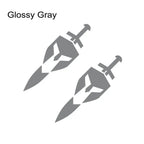 Shield & Sword Bed Side Decal for Jeep Gladiator JT | Vinyl Trunk Graphic Sticker