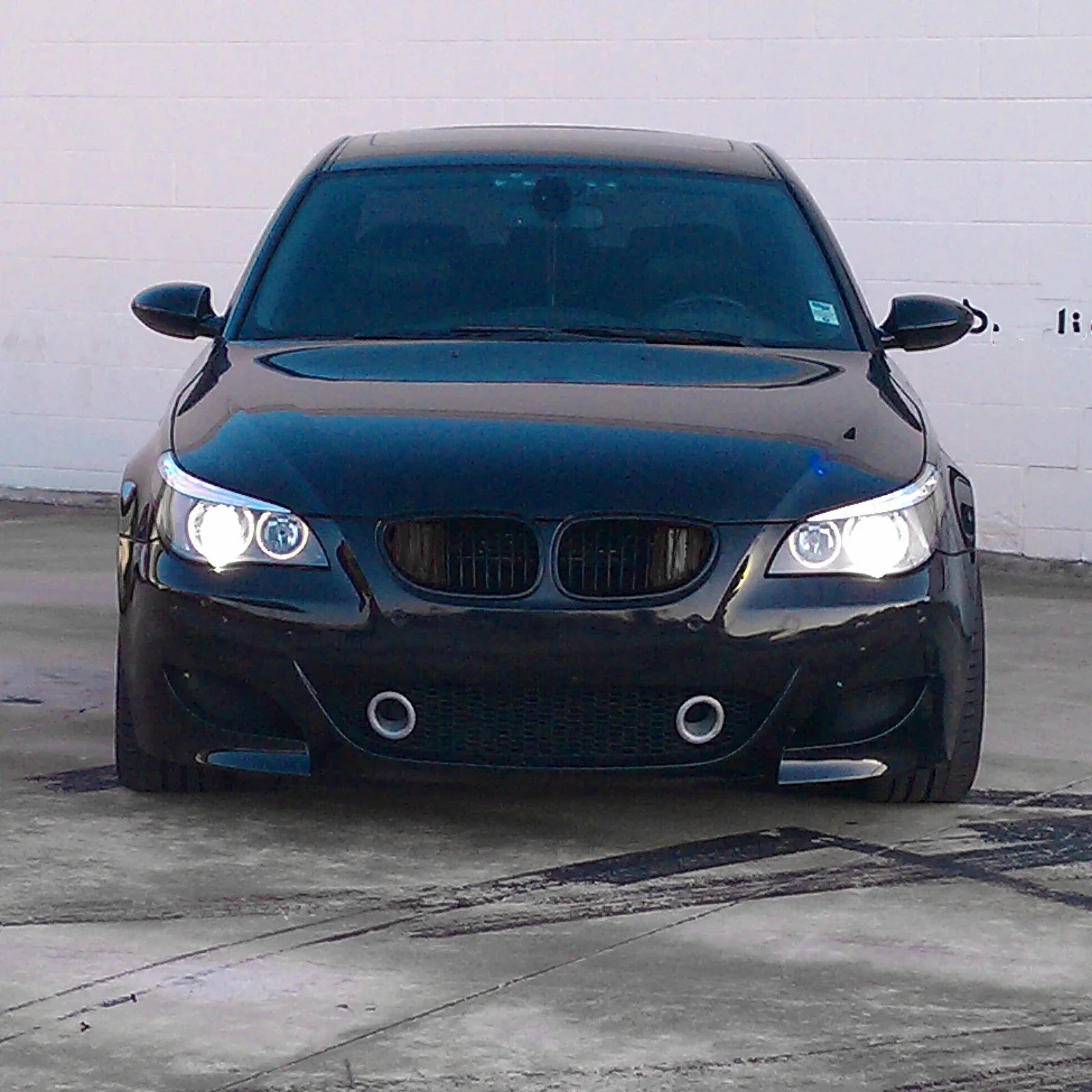 BMW 5 Series E60 / E61 / M5 Aluminium Air Induction Intake Scoops 2007 - 2010 (Pair)