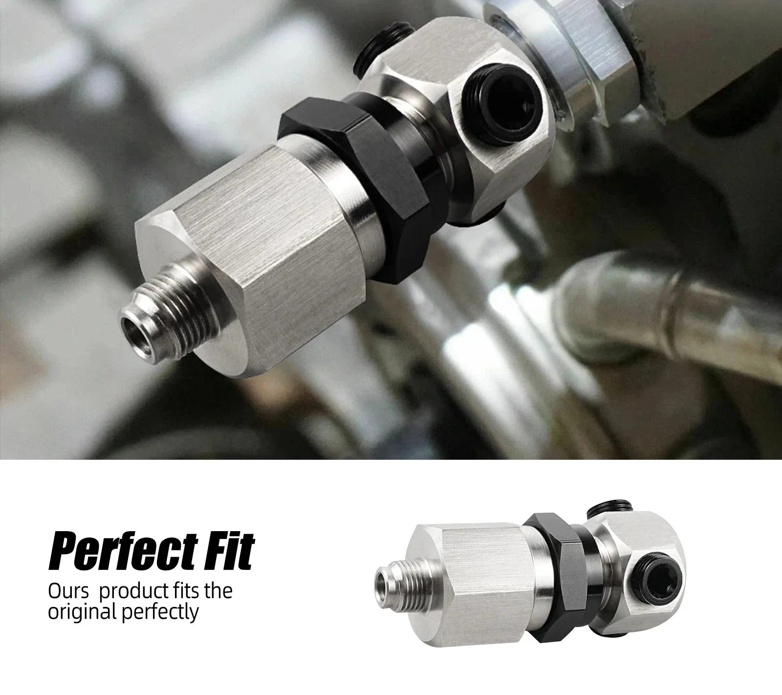 K-Series Oil Pressure Sensor Adapter – 1/8 BSPT Multi-Port Block Adapter
