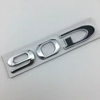 Rear Boot Trunk Tailgate Emblem Badge for Tesla Model 3 / S / X / Y | 75D 85D 90D 100D Sticker