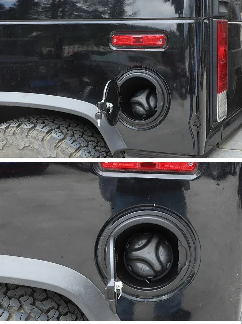 Hummer H2 ABS & Aluminium Alloy Anti-Theft Fuel Tank Cap Cover 2003 - 2009