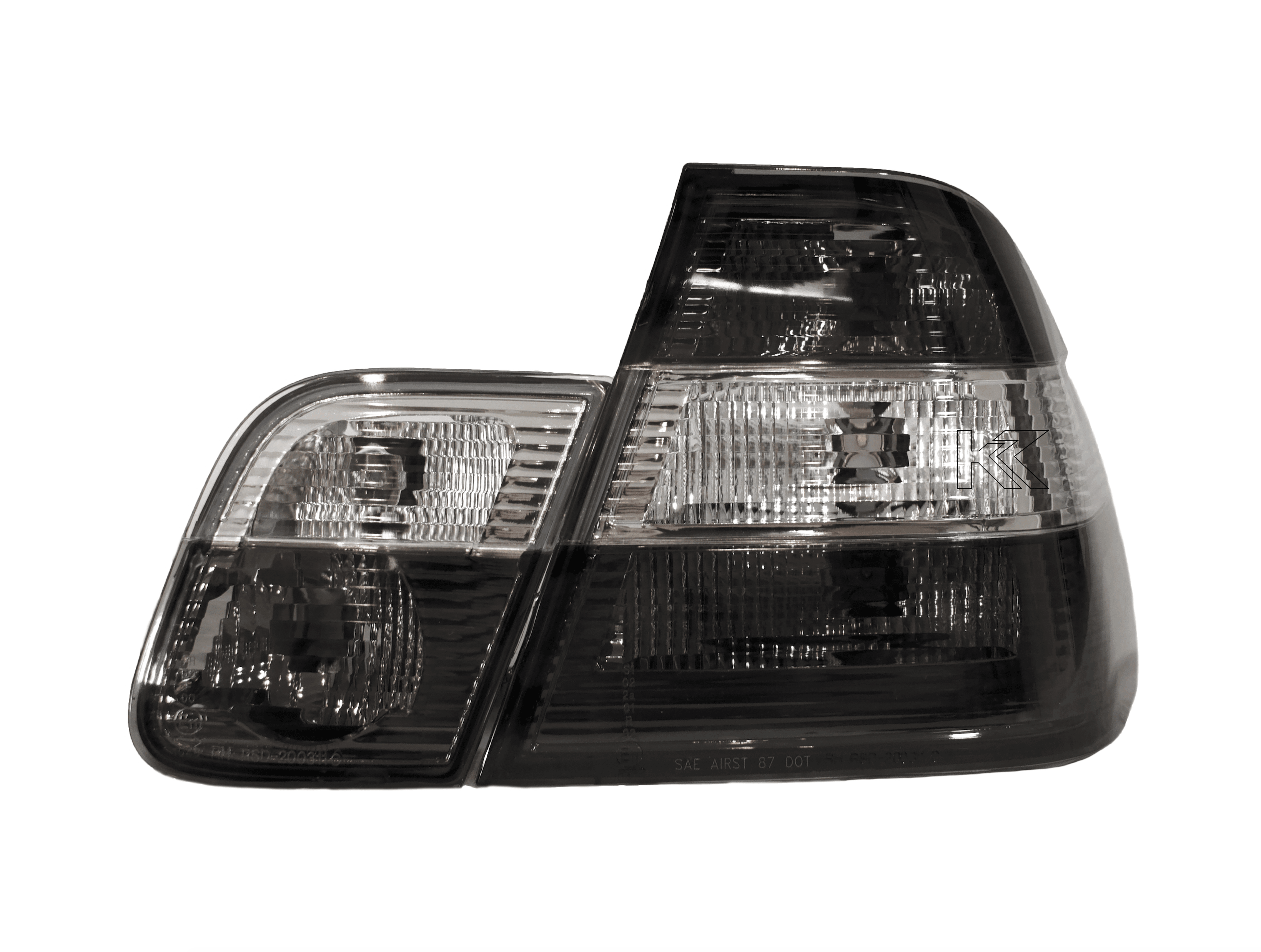 BMW 3 Series E46 Sedan Smoked Tail Lights (1999 - 2001)