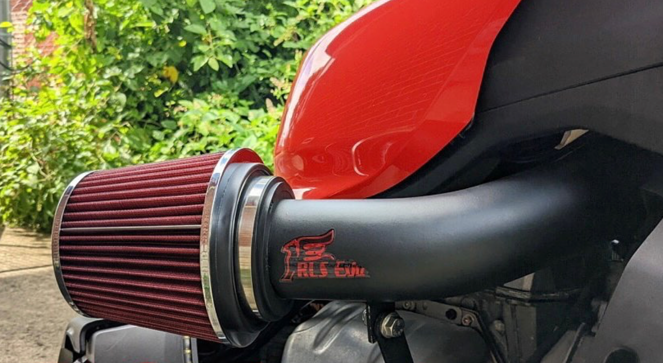 Can am Ryker cool air intake kit filter included.  left side by RLS Exhaust