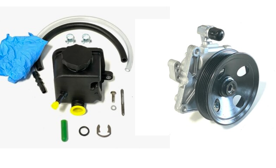 Power Steering Pump w/Bracket Mercedes Benz SL CL S-Class Coilover Conversion Package