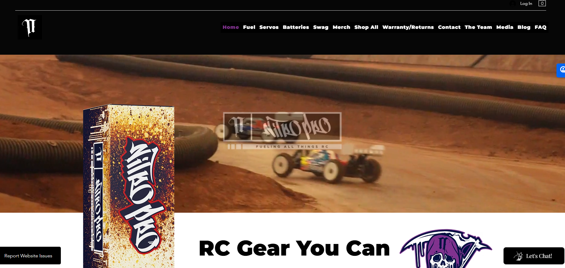 NitroPro RC Shopify Migration Web Development