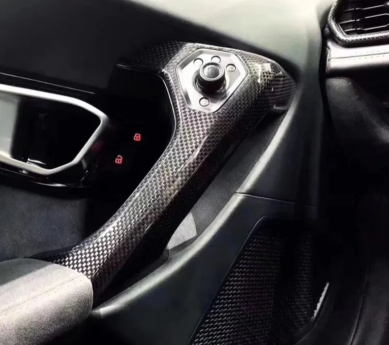 Carbon Fiber Interior Trim Replacement Set for Lamborghini Huracan - Bull Boost Performance