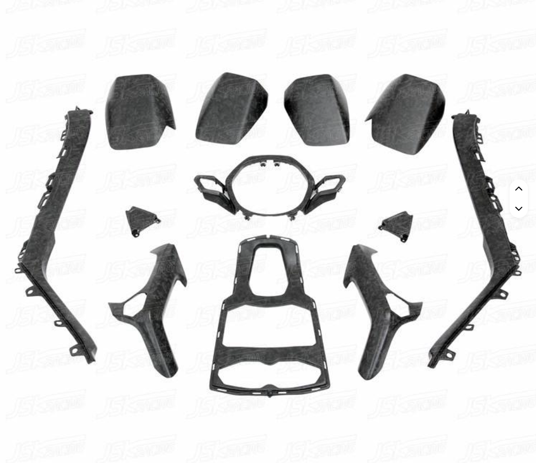 Carbon Fiber Interior Trim Replacement Set for Lamborghini Huracan - Bull Boost Performance