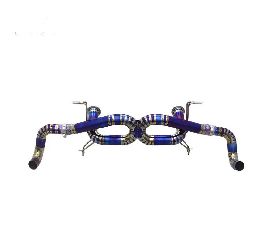 Titanium True F1 Valved Exhaust System for Audi R8 2008–15 Type 42 - Bull Boost Performance