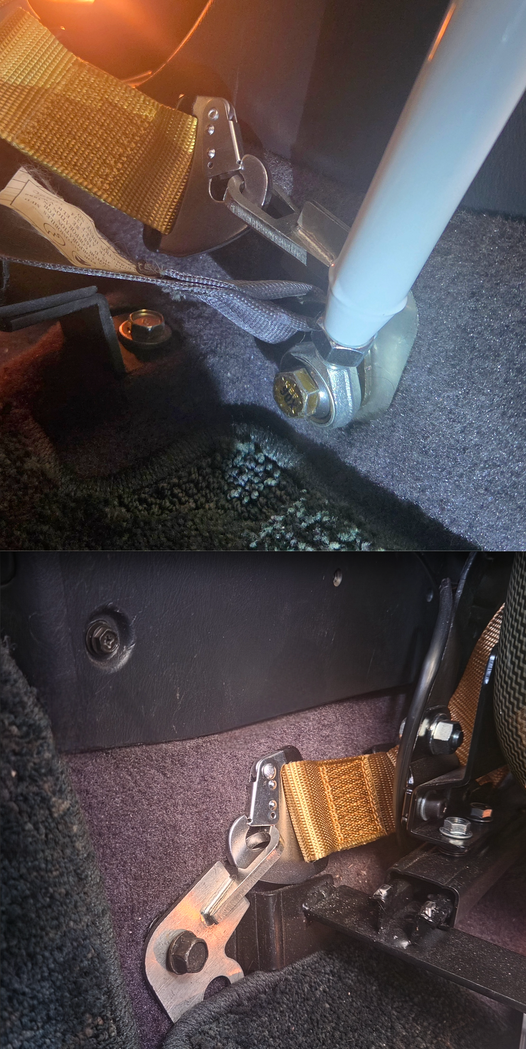 Universal Mounting Harness Bracket - Tunnel Side [Short]