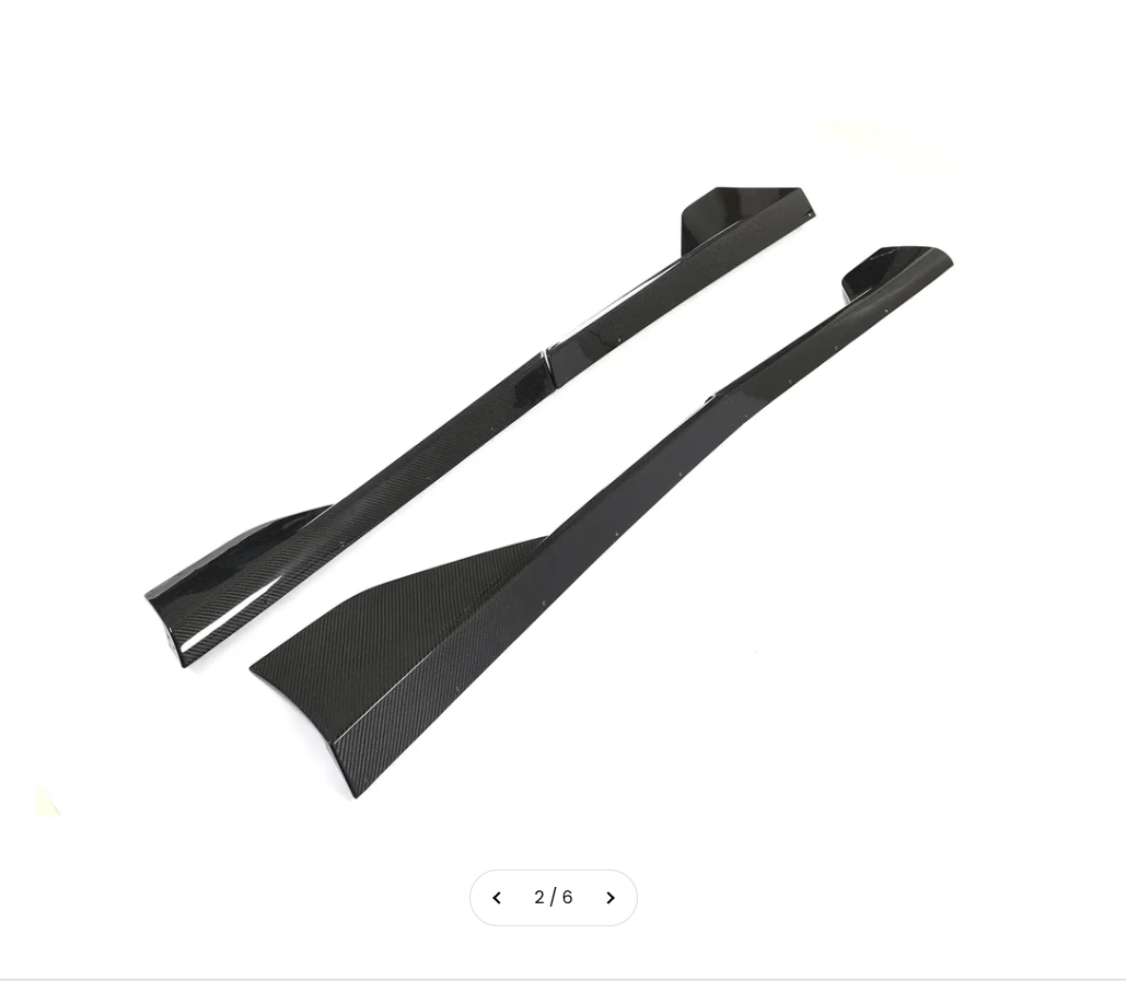600LT Style Carbon Fiber Side Skirts for McLaren 570S 570GT - Bull Boost Performance