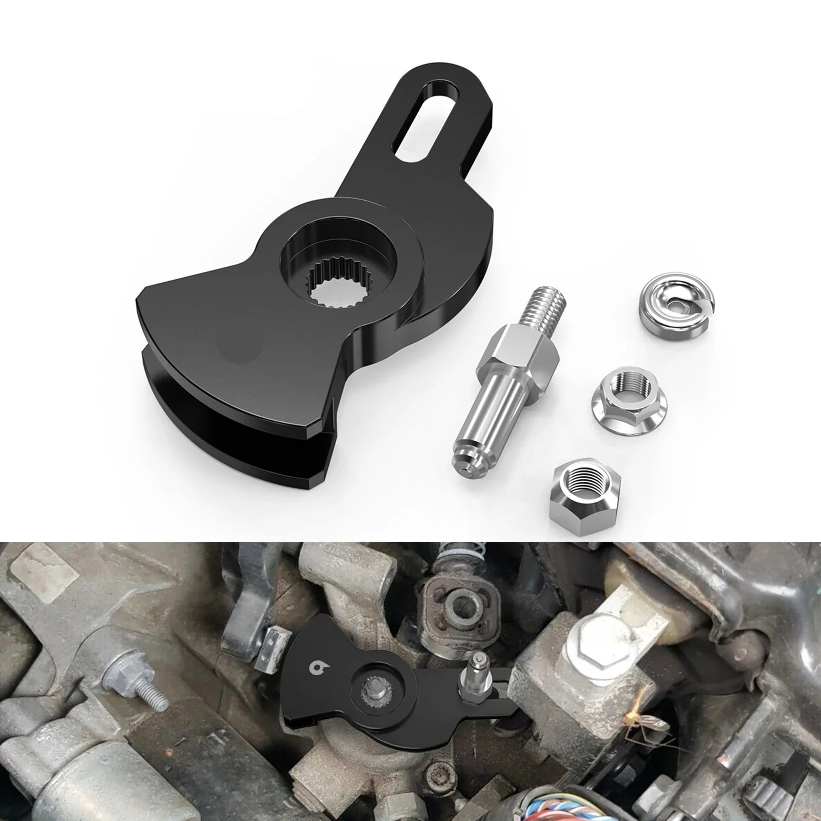 VW Golf MK4 MK5 / Jetta MK4 / Beetle / Bora / Audi A3 / TT MK1 Billet Aluminum Adjustable Short Shifter Arm 5-Speed 1999 - 2008