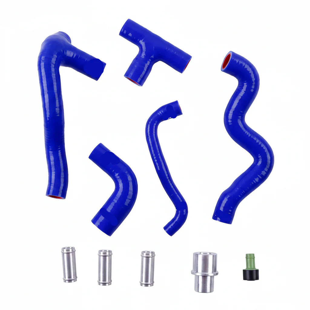 VW Golf MK4 / Jetta MK4 / Bora & Audi A3 8L 1.8T AUM / AUQ Silicone Crankcase Breather Hose Kit 1998 - 2006 (5-Piece Set)