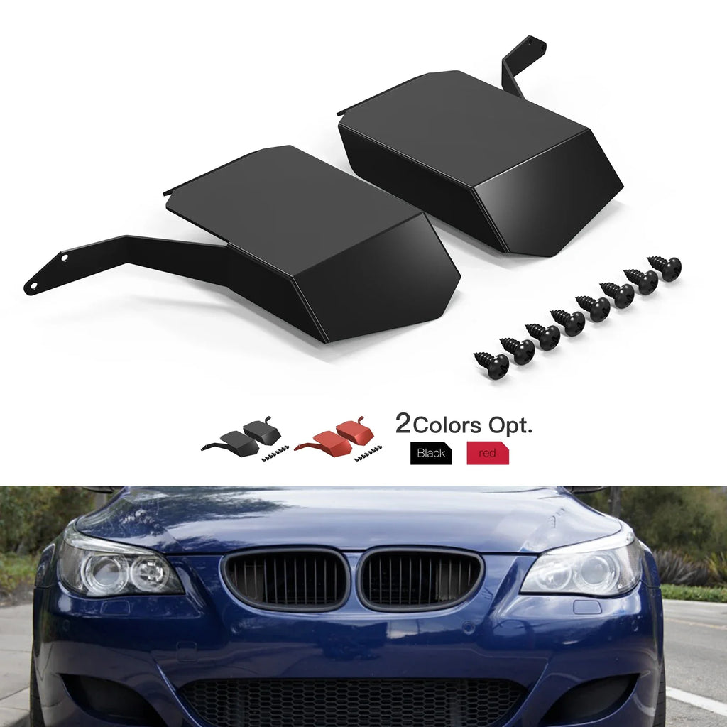 BMW 5 Series E60 / E61 / M5 Aluminium Air Induction Intake Scoops 2007 - 2010 (Pair)