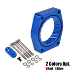 Chevy Silverado / Avalanche / Suburban / Tahoe, GMC Sierra / Yukon & Cadillac Escalade Billet Aluminum Throttle Body Spacer for 4.8L / 5.3L / 6.0L / 6.2L V8 Engines 2007 - 2013