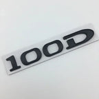 Rear Boot Trunk Tailgate Emblem Badge for Tesla Model 3 / S / X / Y | 75D 85D 90D 100D Sticker
